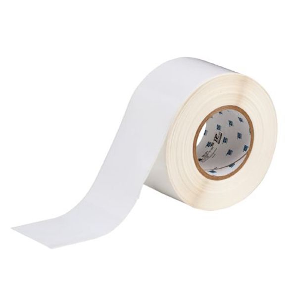 Label Tape Cartridge, White, Labels/Roll: Continuous