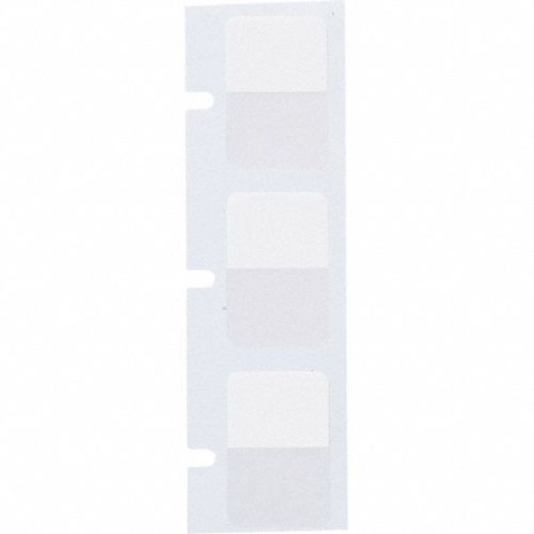 White Vinyl Wire Marker Tape, WRAP-1-427