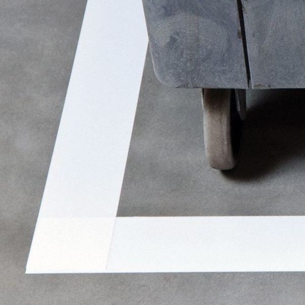 Floor Marking Tape, Roll, 4In W, 100 ft. L