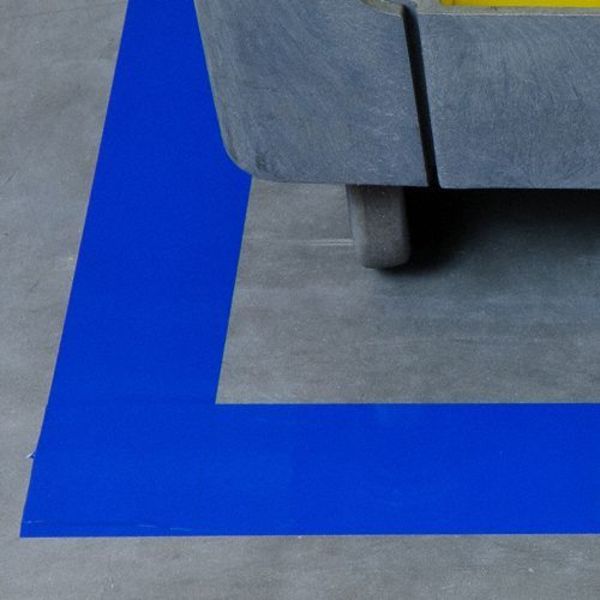 Floor Marking Tape, Roll, 3In W, 100 ft. L