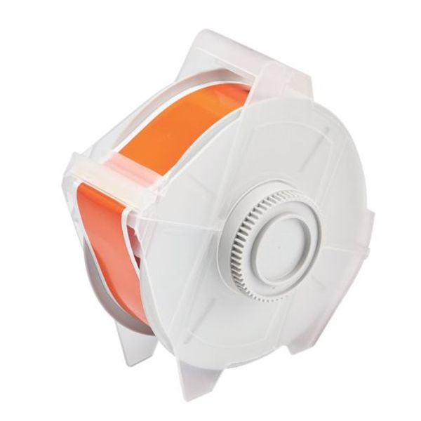 Tape, Orange, 100 ft. L, 1-1/8 In. W