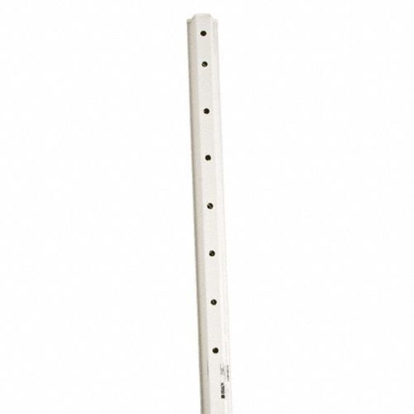 Sign Post, 8 ft. L, Composite, White, 97208