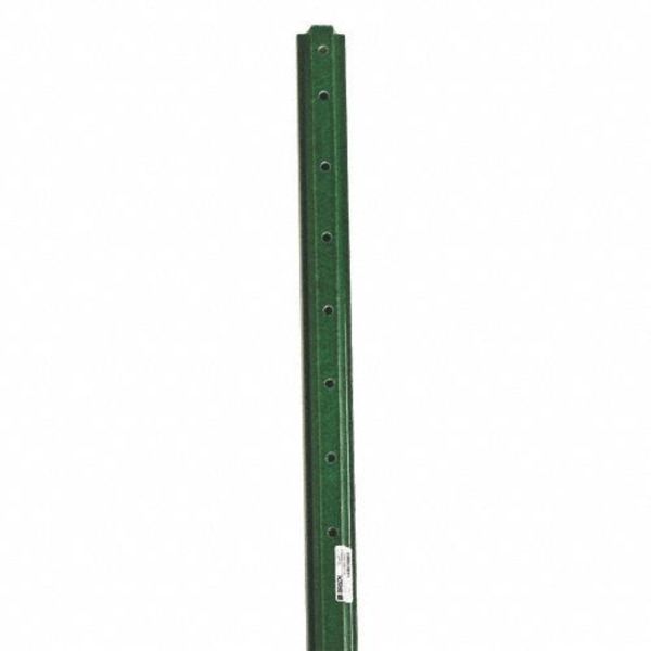 Sign Post, 8 ft. L, Composite, Green, 97210