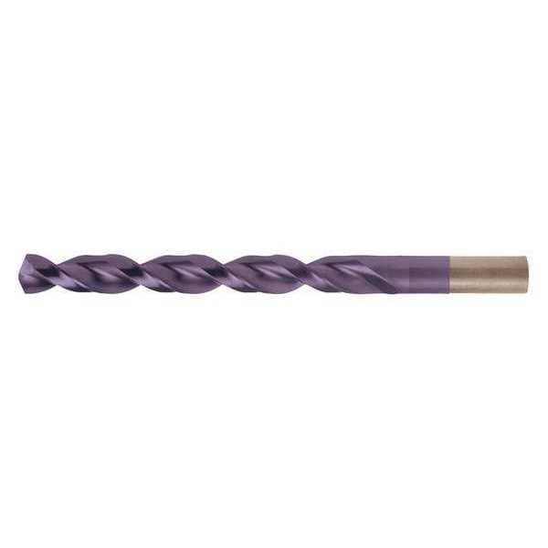 Q-Cobaltâ¢ 135Â° Wide Land Parabolic Jobber Length Drill Cleveland 2075-TA TiAlN HSS-CO 8% RHS/RHC #17