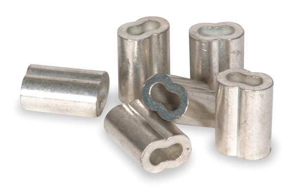 1/15 in. Aluminum Wire Rope Sleeve (25-Pack)