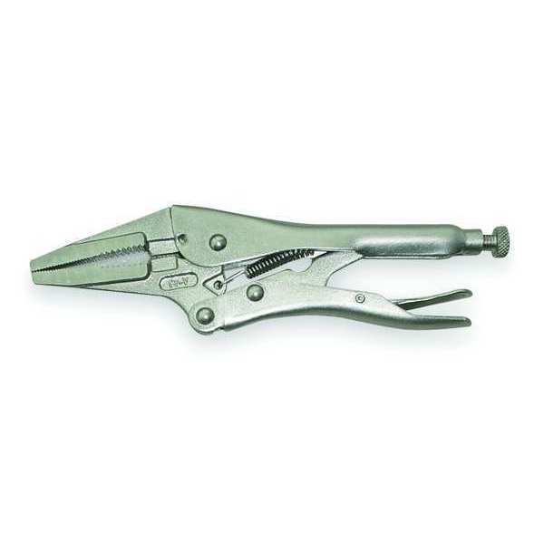 9 in Locking Adjusting Plain Grip Locking Plier
