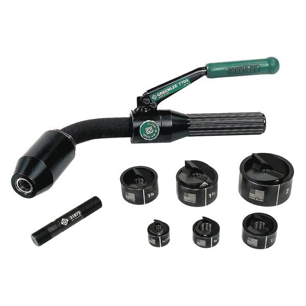 10 Piece Hydraulic Punch Driver Set, 10 ga.
