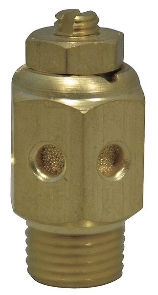 Speed Control Muffler, 1 NPT, 1 5/16 Hex