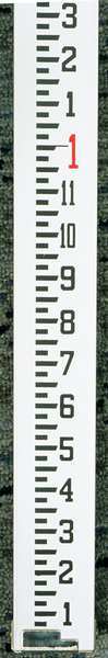 Leveling Rod, Aluminum, 16 Ft