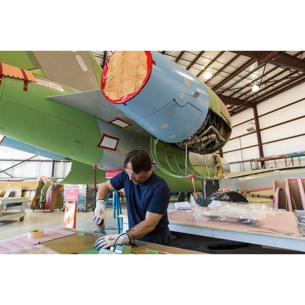 Foam Nitrile Coated Gloves, Palm Coverage, White/Gray, XS, PR