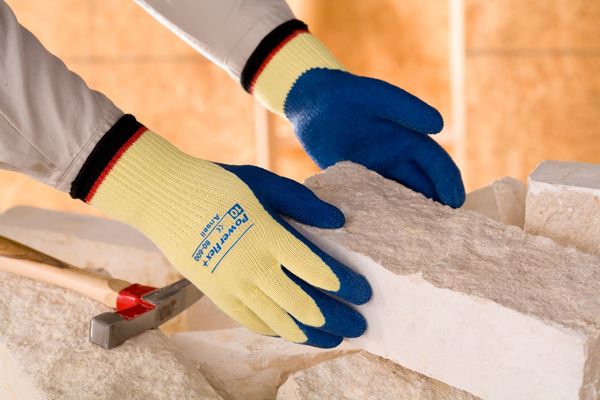 Cut Resistant Coated Gloves, A2 Cut Level, Natural Rubber Latex, XL, 1 PR
