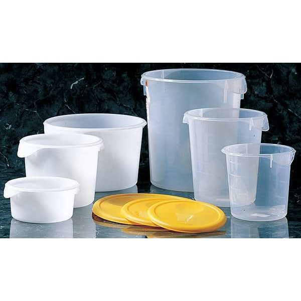 Round Storage Container, 6 qt