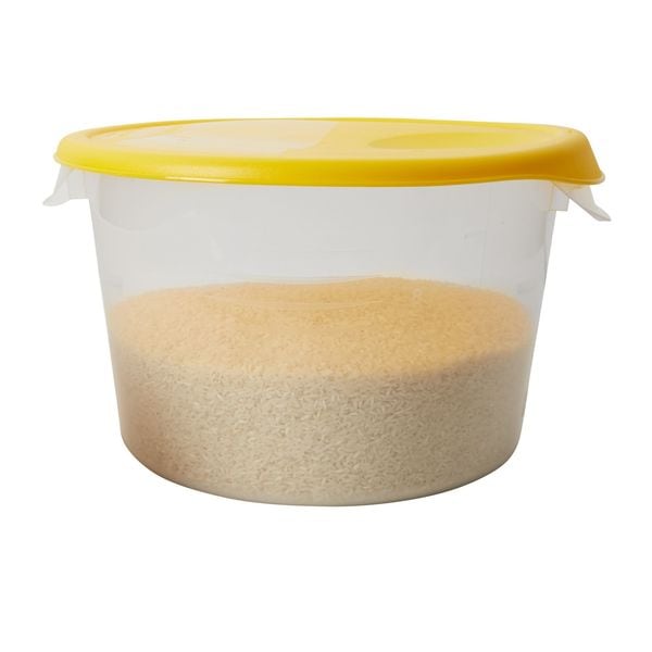 Round Storage Container Lid, Yellow