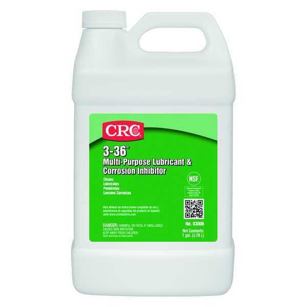 Multi-Purpose Lubricant and Corrosion Inhibitor, 3-36, -50 to 250 Degrees F, 1 Gal Jug