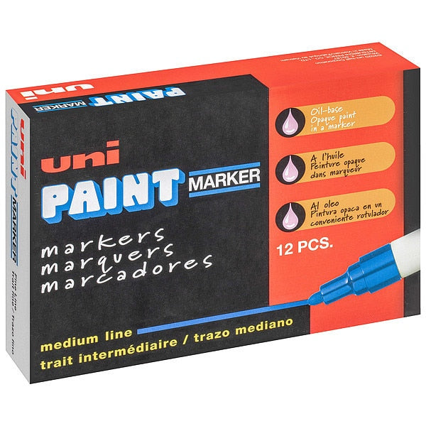 Permanent Paint Marker, Medium Tip, Green Color Family, Paint