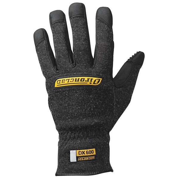 XL Black Gauntlet Cuff Heat Resistant Gloves