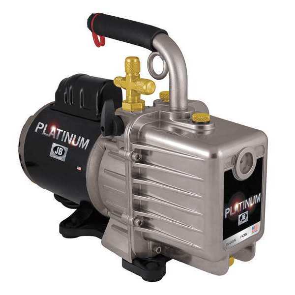 PlatinumÂ® Refrig Evacuation Pump, 3.0 cfm, 6 ft.