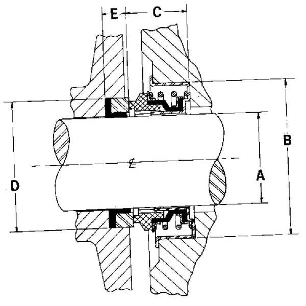 Seal, Pump Shaft, 5/8 In