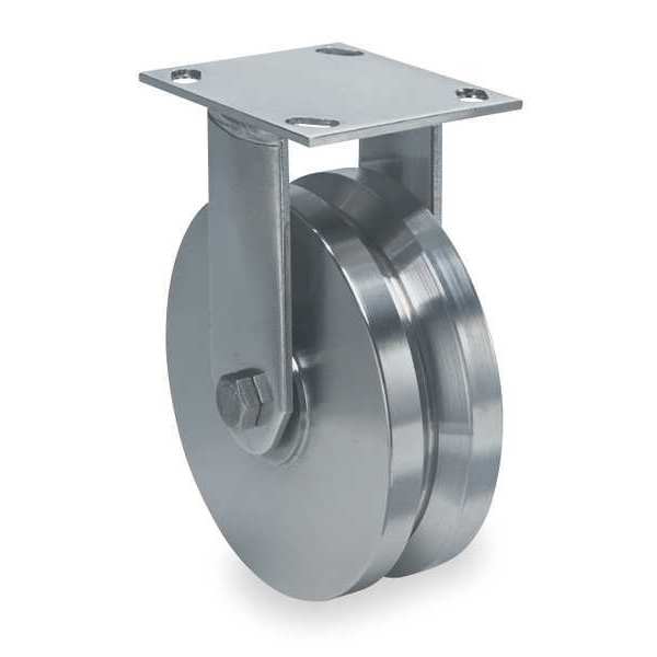Rigid Caster, SS, 6 in., 800 lb.