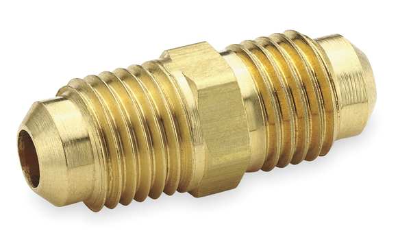 Union, 45 deg., Brass, Tube, 3/16 In., PK10