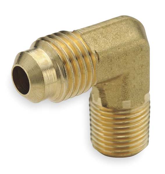 Male Elbow, 45deg, Brass, Tube x MNPT, PK10