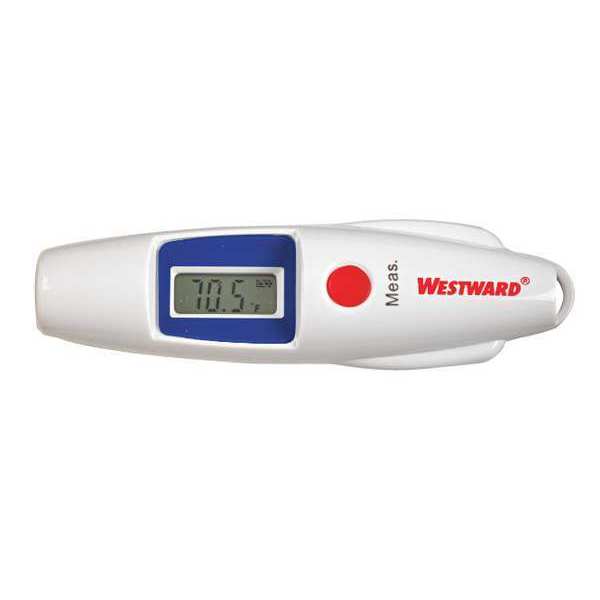 Infrared Thermometer, LCD, -28 Degrees  to 230 Degrees F, Single Dot Laser Sighting
