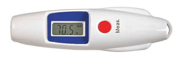 Infrared Thermometer, LCD, -28 Degrees  to 230 Degrees F, Single Dot Laser Sighting
