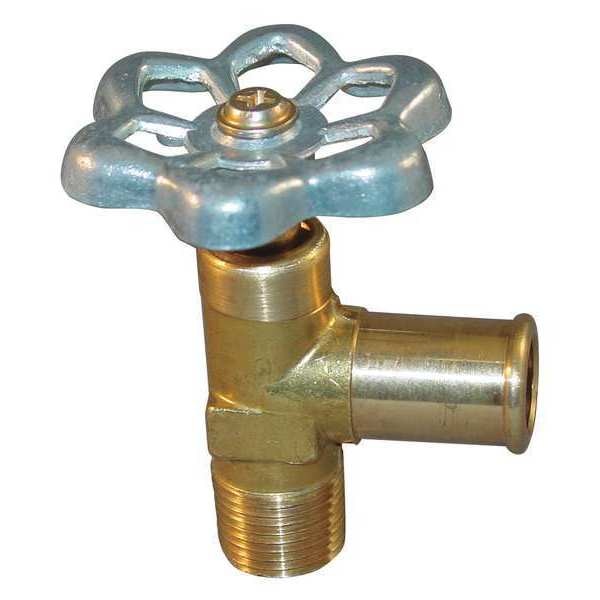 Truck Valve, 5/8 In Hose ID, 1/2 In MNPT