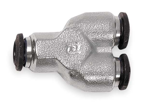 Union Y, Brass, 6mm Tube Sz, 250 PSI, PK5