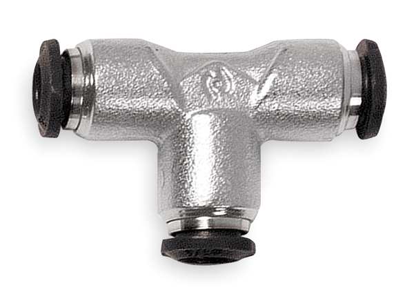 Union Tee, Brass, 8mm Tube Sz, PK5