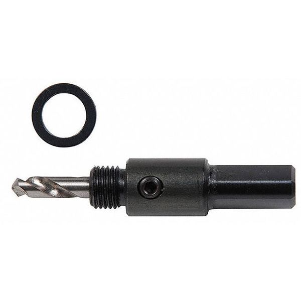 Small Hole Cutter Arbor, 3/16 x 1 1/2 In