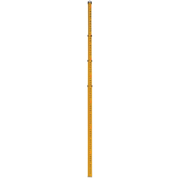 Leveling Rod w/Bag, Aluminum, 13 Ft