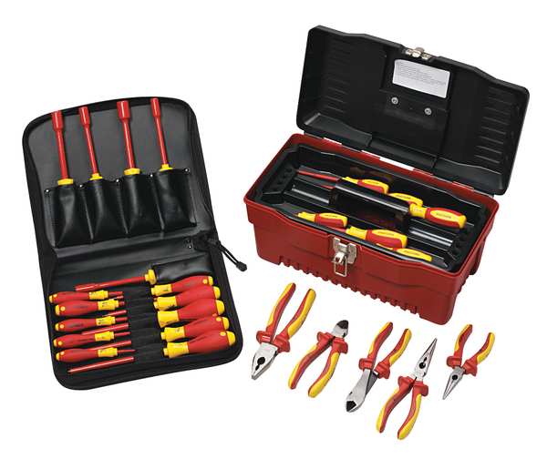 Insulated Screwdriver/Nutdriver Set, 15pc