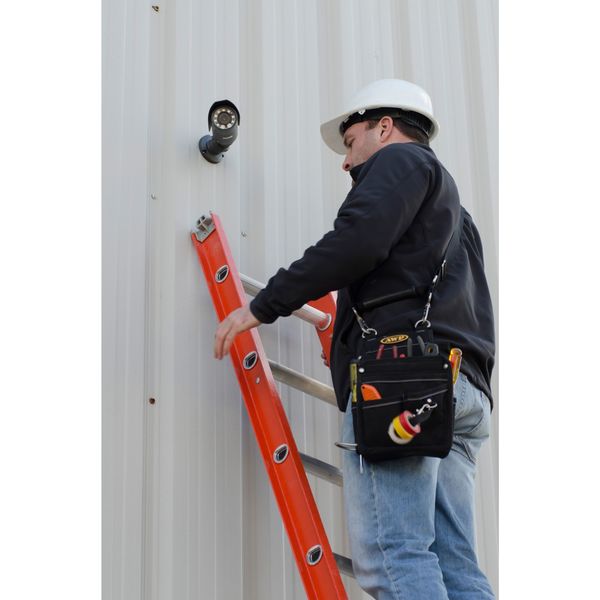 Fiberglass Extension Ladder, 300 lb Load Capacity