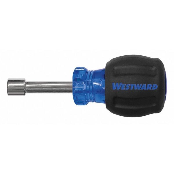 Nut Driver, 1/4 in., Solid, 1-1/2 in.