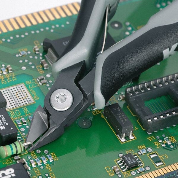 5 in 79 Precision Diagonal Cutting Plier Standard Cut Pointed Nose Uninsulated