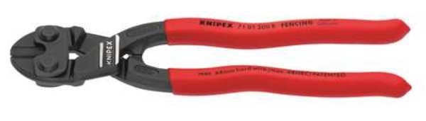 8 in. Knipex CoBolt Fencing Compact Bolt Cutter with Plastic Grip