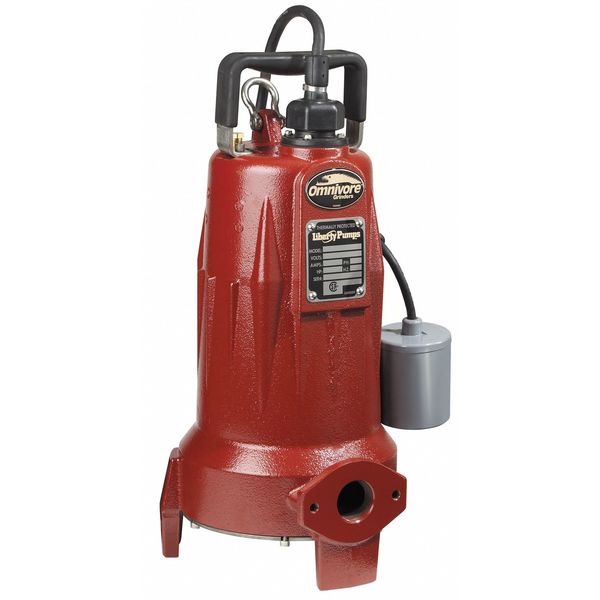 Grinder Pump, 2 HP, 208/230V