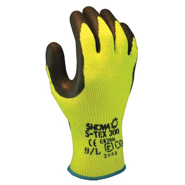 Cut Resistant Coated Gloves, 4 Cut Level, Natural Rubber Latex, XL, 1 PR