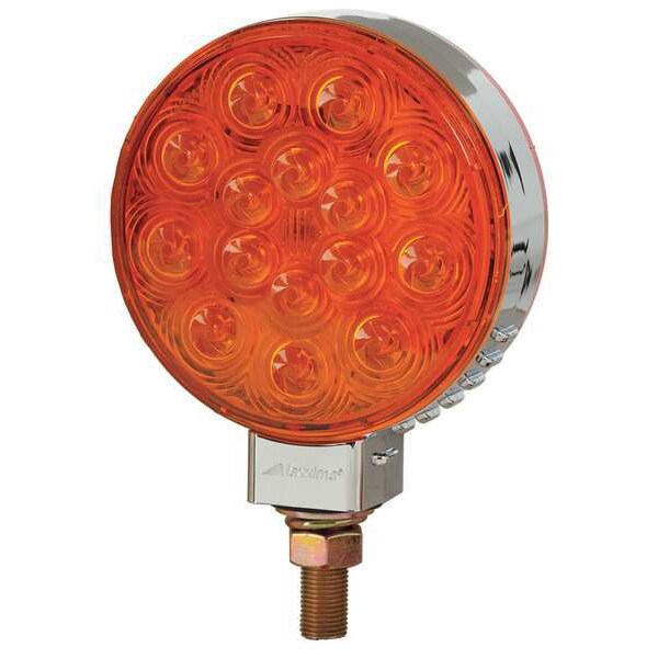 S/T/T/Park Light, LED, Amber/Red, 4-5/16Dia