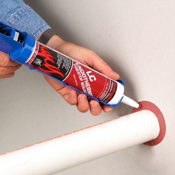 Fire Barrier Sealant, 20 oz., Red