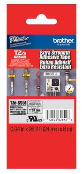 Adhesive TZ Tape (R) Cartridge 15/16