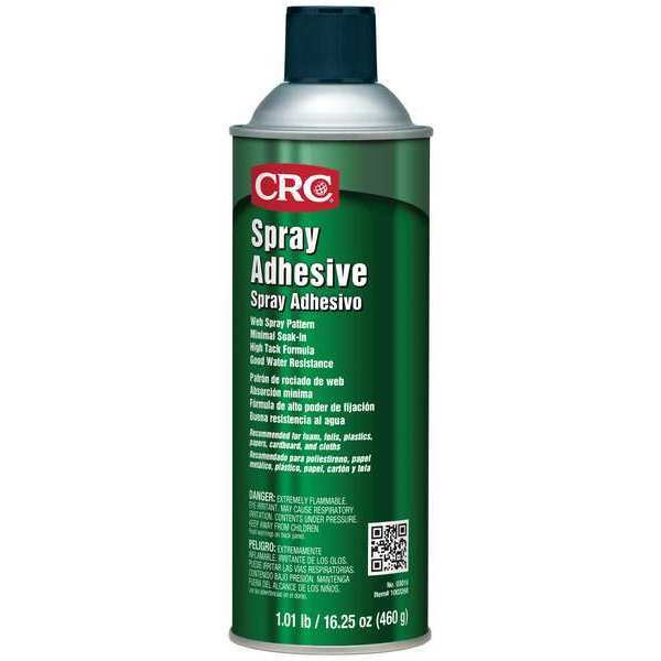 Spray Adhesive, White, 24 oz, Aerosol Can