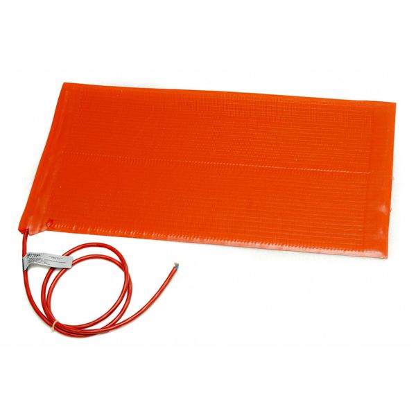 Heating Blanket, Silicone Rubber, 120V, 180W, 12