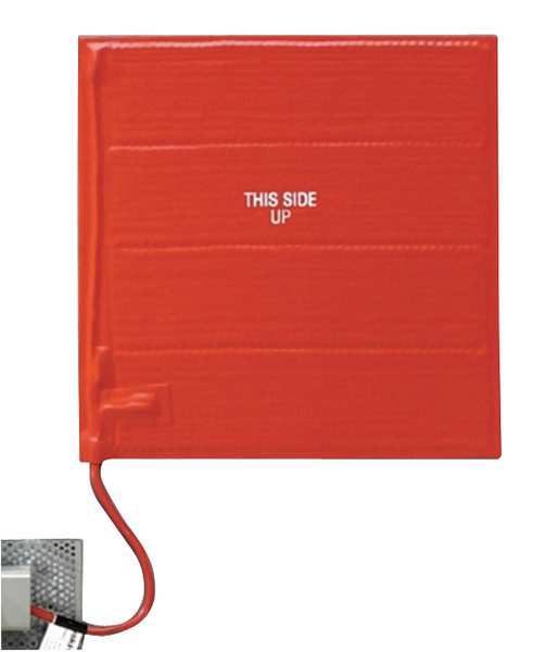 Heating Blanket, Silicone Rubber, 120V, 90W, 6