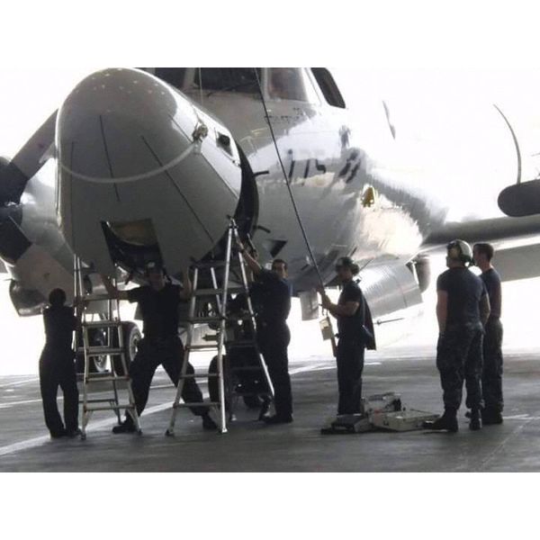 Multipurpose Ladder, 90 Degrees , Extension, Scaffold, Staircase, Stepladder Configuration, 23 ft