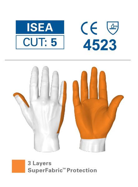 Cut Resistant Gloves, A9 Cut Level, Uncoated, M, 1 PR