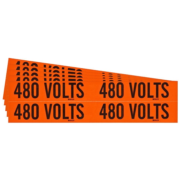 Conduit and Voltage Sign and Labels, PK5