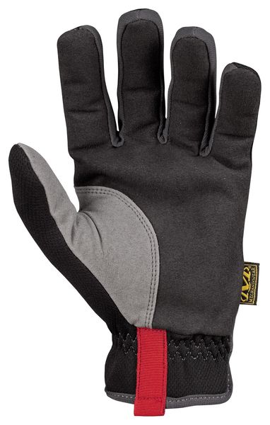 Mechanics Gloves, FastFit, TrekDry Material, High Dexterity, Black, Medium, 1 Pair