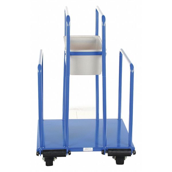 Panel Cart 2000 lb Glass-Filled Nylon 4 x 2 Casters 30 x 26